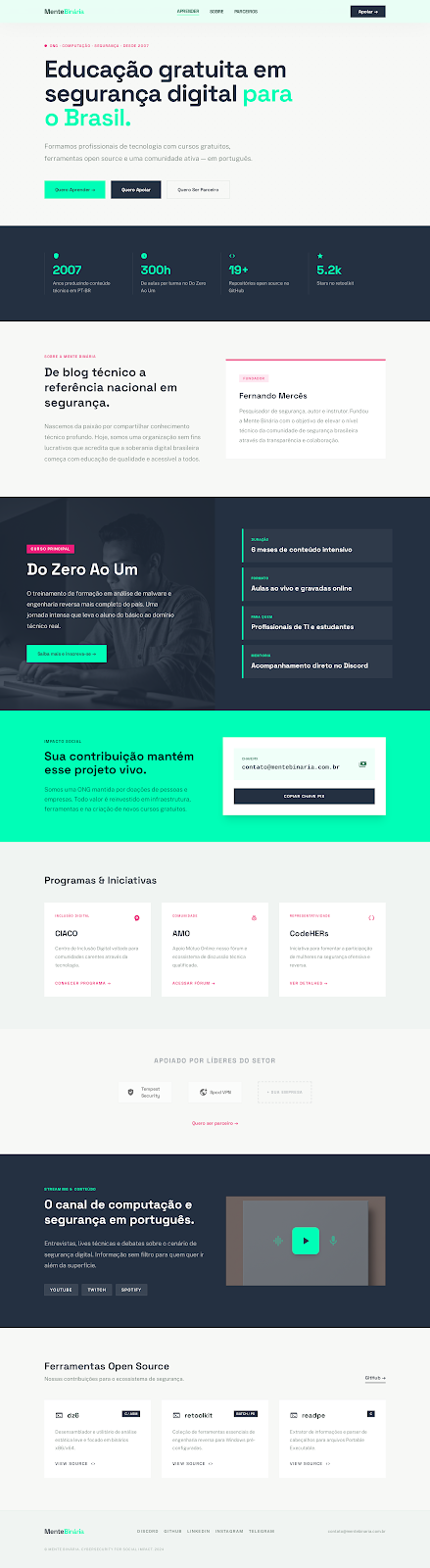 Mente Binária Platform